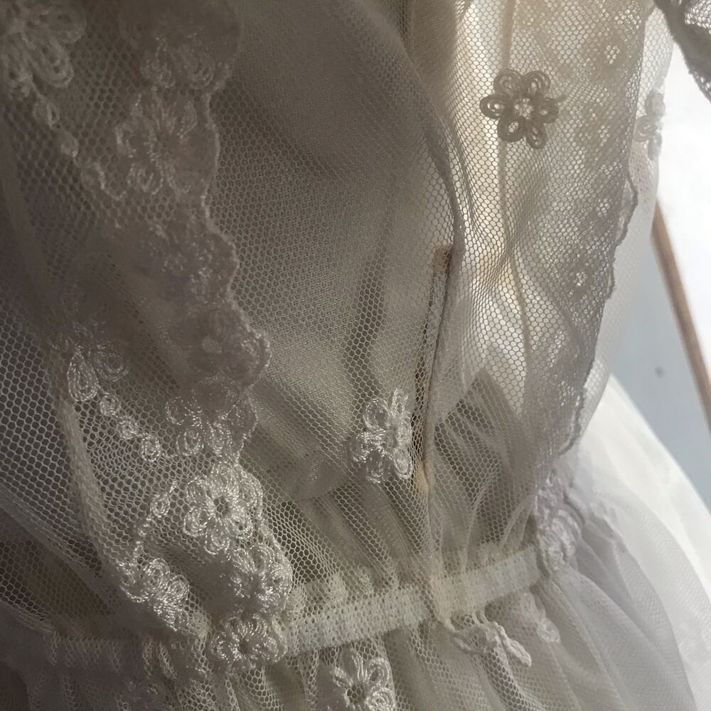Vintage Strauss by Bonnie Lace Victorian Maxi Dress Women's Size 10 (XS Modern) - Picture 9 of 14